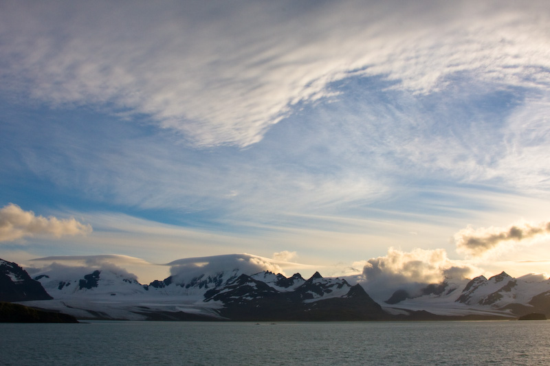 Clouds Above South Georgia Island